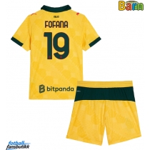 AC Milan Youssouf Fofana #19 Tredjedraktsett Barn 2025-26 Kortermet (+ Korte bukser)